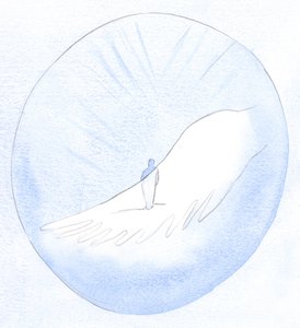 私たちの祈りを言い、それを信じることは、聖霊の行動によるものであり、聖霊の臨在の証拠です。私たちは彼なしでは良い祈りをすることはできません、2001年（紙にw - c）