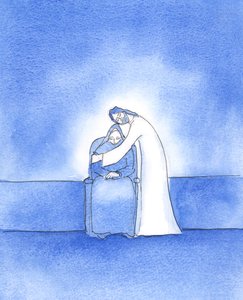 私たちの主であるキリストはとても良いので、私たちが彼の意志を実行するために特別な努力をしたとき、彼は彼の感謝を示します、2003年（紙にw - c） 作： Elizabeth Wang