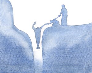 私たちがキリストをしっかりと握るほど、執り成しと行動において、私たちの努力を通して他の人をより確実に助けることができます、2000年（紙にw - c） 作： Elizabeth Wang