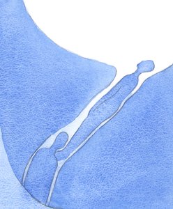 魂がこの人生で受ける痛みを伴う浄化（彼らが同意する場合）は、2002年に天国に「誕生」する前の煉獄の痛みのようなものです（紙にw - c） 作： Elizabeth Wang