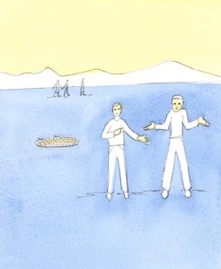 今日、「いいえ、地獄はありません」と誤って言う人々がいます-したがって、2004年のキリストと矛盾しています（紙にw - c） 作： Elizabeth Wang
