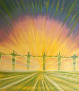 私たちはここミサに立って、キリストが提供するすべての祝福を求め、受け取り、受け入れるだけでよいのです。 作： Elizabeth Wang