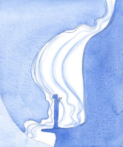 私たちがキリストの名によって祈るとき、2001年に父によって私たちにどんなに大きな恵みの滝が注がれましたか（紙にw - c） 作： Elizabeth Wang