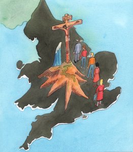 私たちの国でミサが祝われるときはいつでも、それはまるでカルバリーがイギリスの中心に現れるかのようです、2002年（紙にw - c）