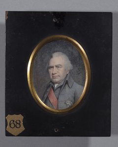 サー・ジョセフ・バンクス、1803年頃（象牙に水彩
