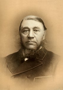 「トランスバール共和国大統領、ポール・クルーガー」、1900年。 作： Elliot and Fry