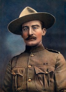 バーデンパウエル大佐、イギリス陸軍中将、1902年。