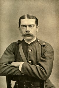 ハルツムのキッチナー卿、1885年、1901年。 作： Elliott and Fry