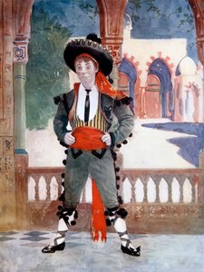 The Toreador、c1902のEdmund Payne。 作： Ellis and Walery