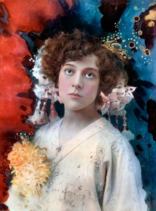 サントイ、c1902のフローレンスコリングボーン。 作： Ellis and Walery