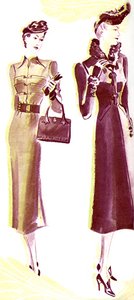 エルザ・スキャパレリのドローイング 作： Elsa Schiaparelli