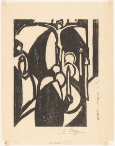 行列 作： Else Berg (signed by artist)
