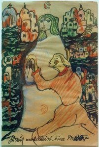 ユセフは母親をモデルにしています 作： Else Lasker Schüler
