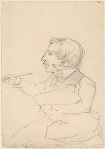 イーストマン・ジョンソンのスケッチ 作： Emanuel Gottlieb Leutze