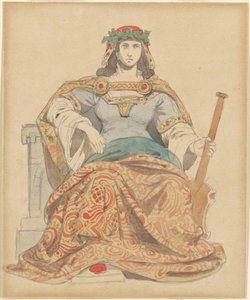 女性の神 作： Emanuel Gottlieb Leutze