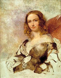 伯爵夫人、1838年。 作： Emanuel Gottlieb Leutze