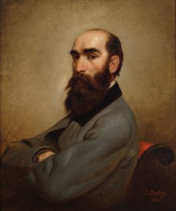 ワージントンウィットレッジ、1861 作： Emanuel Gottlieb Leutze