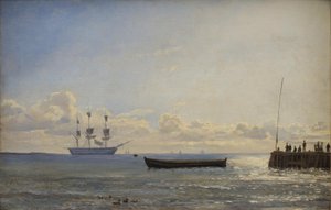 アンカーの戦列艦 作： Emanuel Larsen