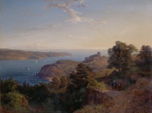 ボスポラス海峡の河口 (Yoros Kalesi) 作： Emanuel Stöckler