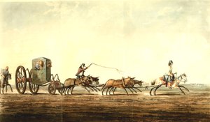 郵便馬車、ブエノスアイレス州、1818年頃