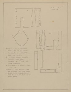 スパッツの型紙 作： Emery Herrett