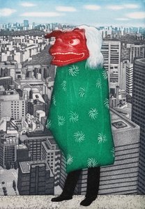 ハッピー・ライオン, 2007（エッチング）