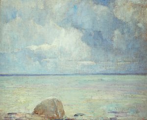 音の眺め 作： Emil Carlsen
