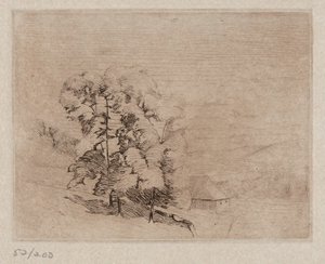 コネチカットの風景 作： Emil Carlsen