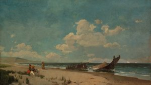 ナンタスケット ビーチ、1876 年。