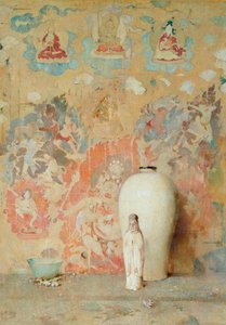 ティベットの絵、1920年頃