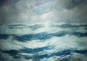 空と海 作： Emil Carlsen