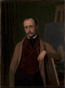海洋画家の肖像 作： Emil Ditlev Bærentzen