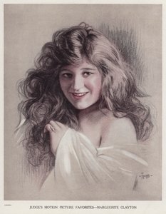 マルグリット・クレイトン、アメリカの無声映画女優（カラーリト） 作： Emil Flohri