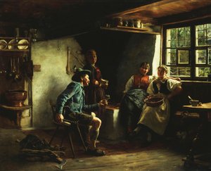 求愛、1880 作： Emil Karl Rau
