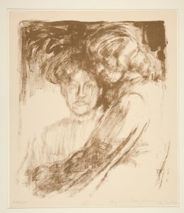 若い女の子 作： Emil Nolde