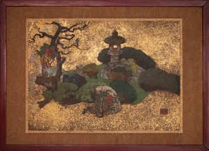 日本庭園 作： Emil Orlik