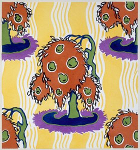1925年頃にパリで出版された「Floreal Dessins＆Coloris Nouveau」のデザイン（カラーリソ）