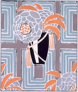 花と葉、1925年頃に出版（カラーリソ）