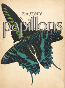 Butterflies の表紙、パブ。 1925年（ステンシルプリント） 作： Émile Allain Séguy