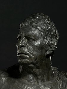 Busto de Ingres (bronze) (detalhe de 471055) 作： Emile Antoine Bourdelle