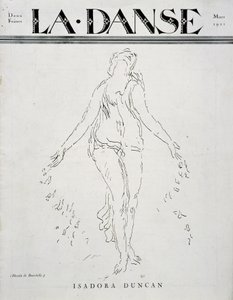 イサドラ・ダンカン（アイルランド系アメリカ人ダンサー 作： Emile Antoine Bourdelle