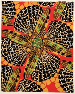 Insectes、pub のプレート 19 の詳細。 1930年代（ポチョワールプリント） 作： Émile Allain Séguy