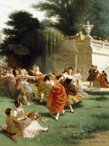 フェットシャンペトル、1878年 作： Emile Antoine Bayard