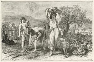 青銅器時代の庭文化 作： Emile Antoine Bayard