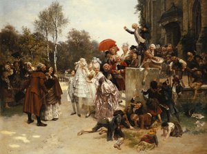 洗礼、1863 作： Emile Antoine Bayard