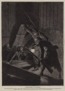 犯罪の歴史、目撃者の証言 作： Emile Antoine Bayard