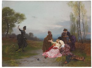 和解、1884 作： Emile Antoine Bayard