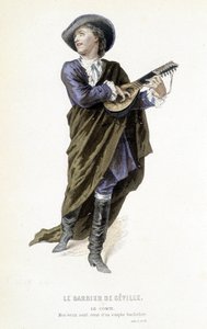 Le barbier de Seville" in the "Oeuvres completes de Beaumarchais", ed.ラプラス・サンチェス＆シー、パリ