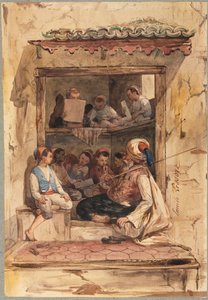少年の学校、19世紀。 作： Emile Aubert Lessoire