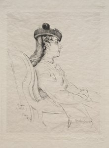 ヴォヤージュのお土産、1874年。 作： Charles Emile Auguste Carolus Duran